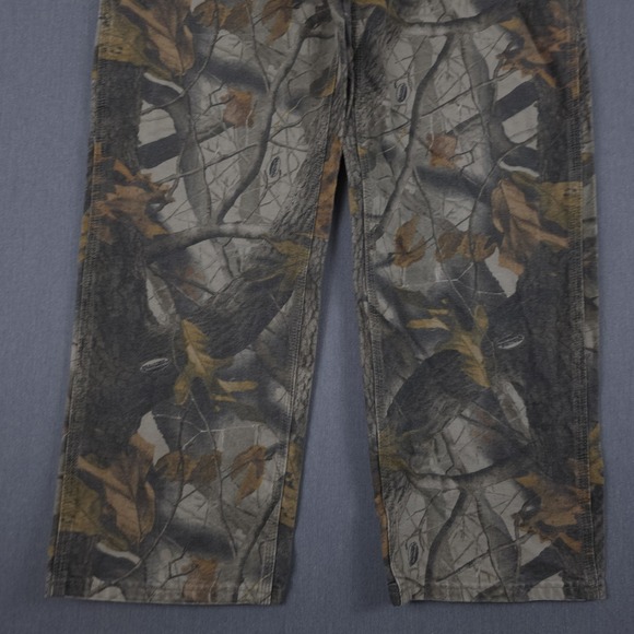 Carhartt Camo Carpenter Pants Mens 38x32 (Fits 35x31) Realtree Hardwoods B158 CM - Picture 3 of 14